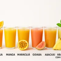 Sucos Naturais De 500ml