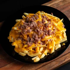 Batata Frita Cheddar e Bacon 