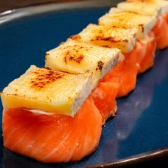 5 peças joy salmao queijo brie