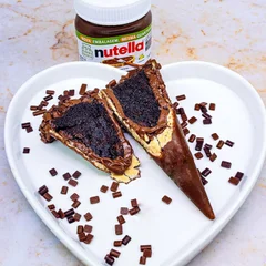 Cone Trufado Brownie & Nutella