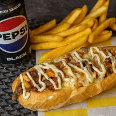 Combo Pão Recheado | Pão Recheado + Batata + Bebida.