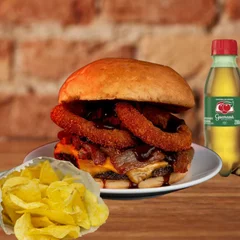 Combo Cowboy + Chips + Refri Mini
