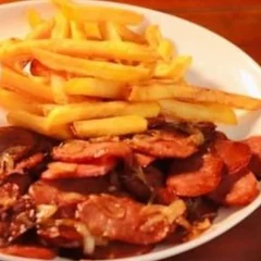 Batata com Calabresa
