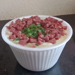 Batata Recheada Calabresa com Catupiry+ R$ 24,90 Leve a Segunda Batata