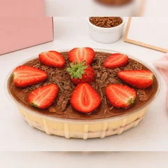 Bombom de Morango na Travessa