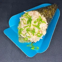 Temaki salmão grelhado (Sem Arroz)