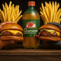 2 SIMPLES + 2 BATATAS + REFRI 1L