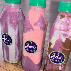 Delicioso açaí na garrafa, cremoso e irresistível 😋