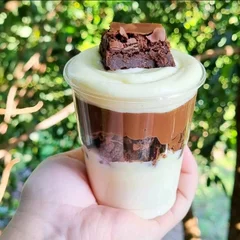 Duplo Ninho com Brownie e Nutella