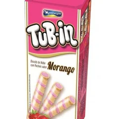 Canudo de morango tub-in