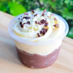 Brigadeiro Casadinho - Ninho + Ao leite - Pote 145ml