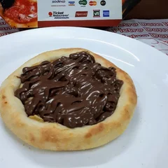 Esfiha Doce Banana com chocolate preto