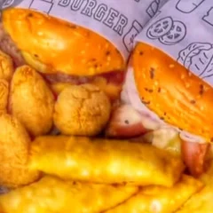 Combo Universitário 2 Burguer 4 coxinha 4 pastel