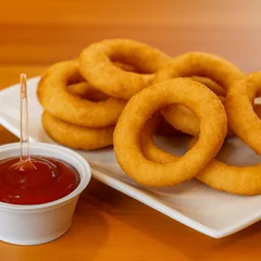 Porção de Anéis de Cebola (8 unidades)