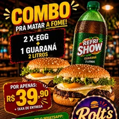 Combo Casal (2 x egg + Refrishow 2l)