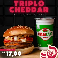 Combo Triplo Cheddar + Guaracamp