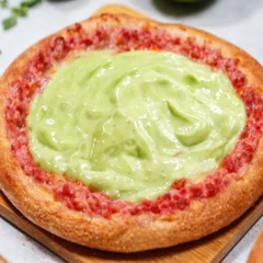 Calabresa com creme de alho