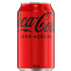 Coca Cola zero açúcar lata
