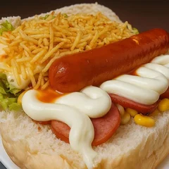 Hot Dog Calabresa Cremosa
