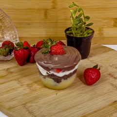 Copo da felicidade brownie 150ml
