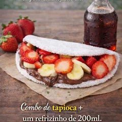 Combo Tapioca +1 refrigerante de 200 ml