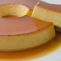 Pudim Com fava de baunilha - Grande