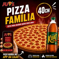 Pizza Familia 40cm + Refri 2l ou Suco