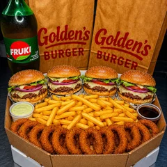Combo Super Família (Onion Rings + Fritas + Fruki 1.5l Grátis)