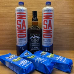 COMBO JACK PRETO 1L + 2 INSANO 1L + 3 GELO DE COCO 200ML 