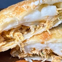 🔥 Pastel De Frango + Requeijão Cremoso 15cm