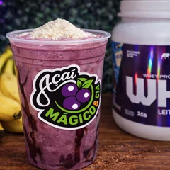 MILK SHAKE DE AÇAÍ PROTEÍCO - AÇAÍ & WHEY 
