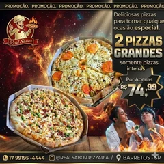 2- PIZZAS GRANDES 