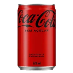 coca zero açúcar 220ml 