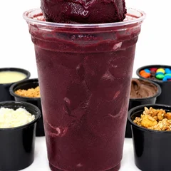 Copo de açaí 400ml  + 1 complemento grátis 