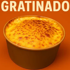 Gratinado Frango com Cream Cheese (2 salsichas)