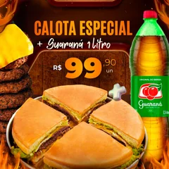  Calota Especial + Guaraná 1L