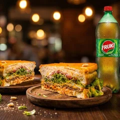 2 Bauru Hambúrguer | Grátis uma Guaraná Fruki 1,5L!