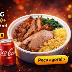 Marmitex G (Reforçada) + Refri mini 220 ml