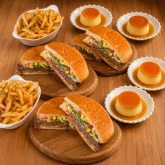 A GRANDE FAMILIA PRA 5 (3 Xis, 2 Batata Gigante+5 Sobremesas)