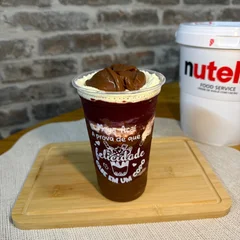 Mega Açaí Ninhotella 300ml: Açaí + Leite em Pó + Nutella Grátis
