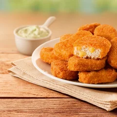 Nuggets com Queijo