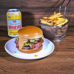 Combo bacon boss + Batata P + Mineiro 250ml