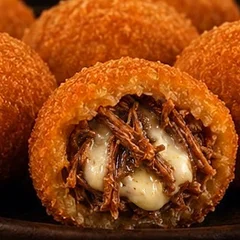 Bolinho de costela cremosa