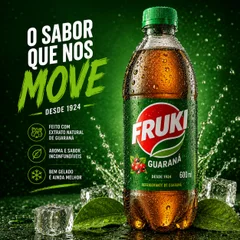 Fruki guaraná 600 ml