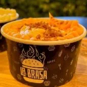 Piscininha de cheddar e bacon