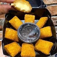 Crispy de queijo gouda