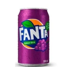 Fanta Uva Lata 350ml 