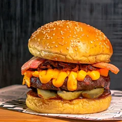 Cheddar Burger - Defumado e Cremoso