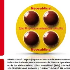 Neosaldina cada comprimido