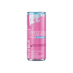 Energético Red Bull Spring Edition Sabor Frutas Vermelhas Sem Açúcar 250ml